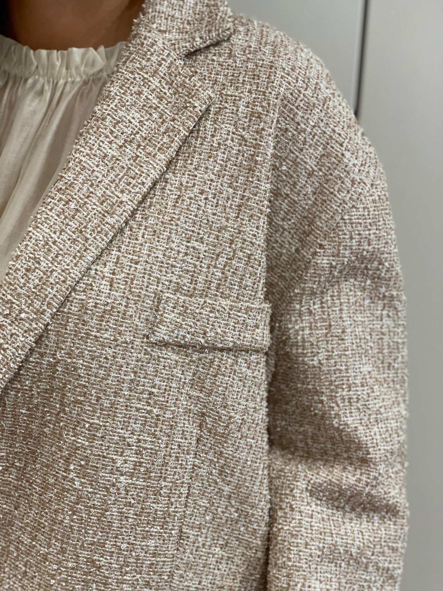 Tweed Jacke/Blazer