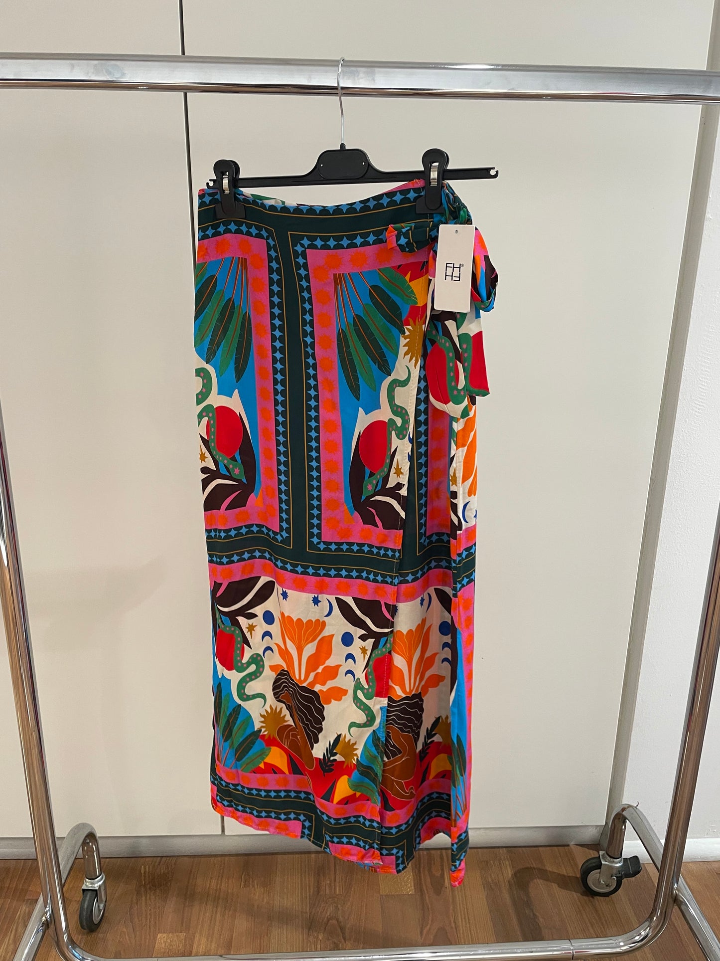 Wickelrock Boho-Stil