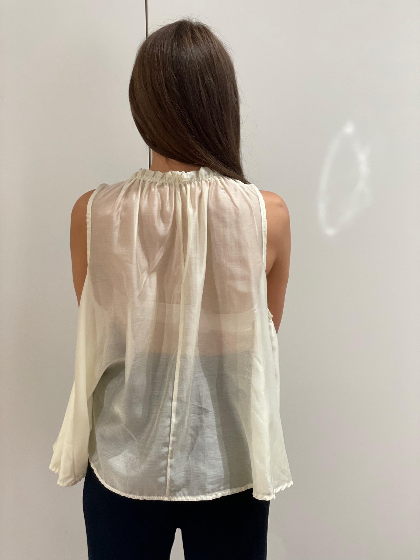 Bluse ärmellos