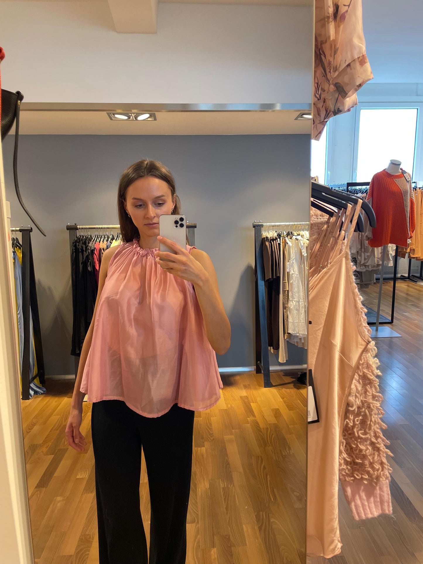Bluse ärmellos