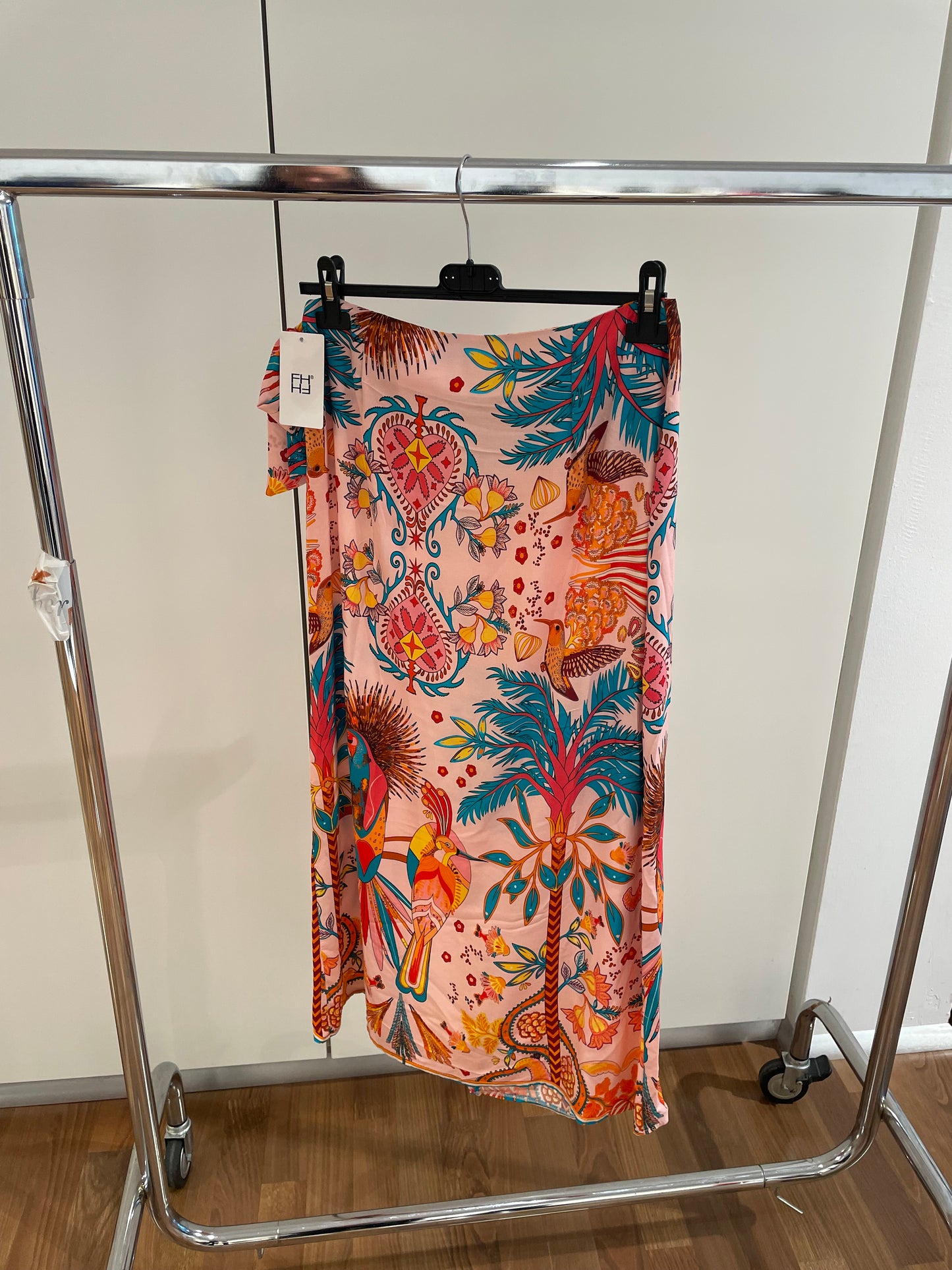 Wickelrock Boho-Stil