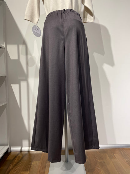 Weite Hose grau