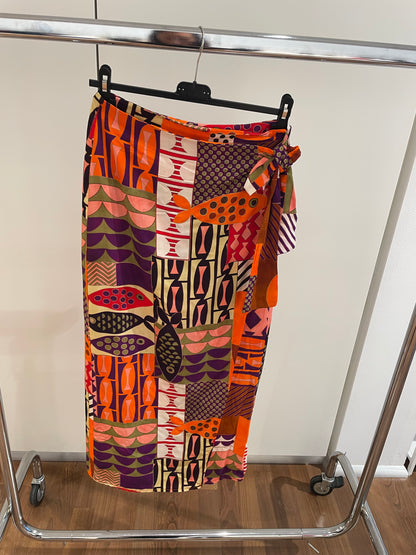 Wickelrock Boho-Stil