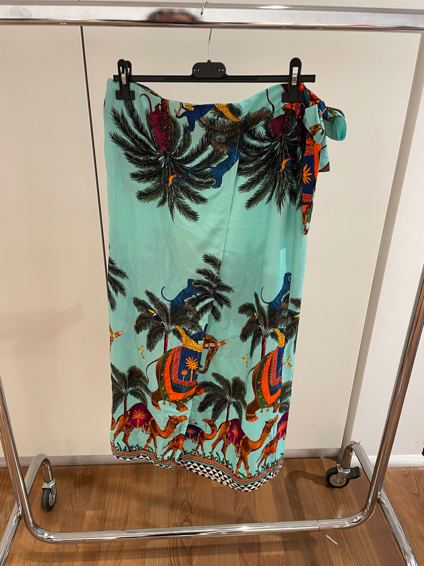 Wickelrock Boho-Stil
