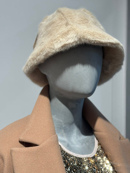 Fischerhut Kunstpelz
